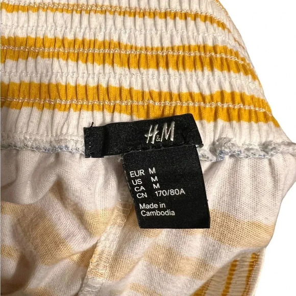 🟣H&M Multicolor Striped Cotton Skirt – Size Medium - Picture 6 of 8